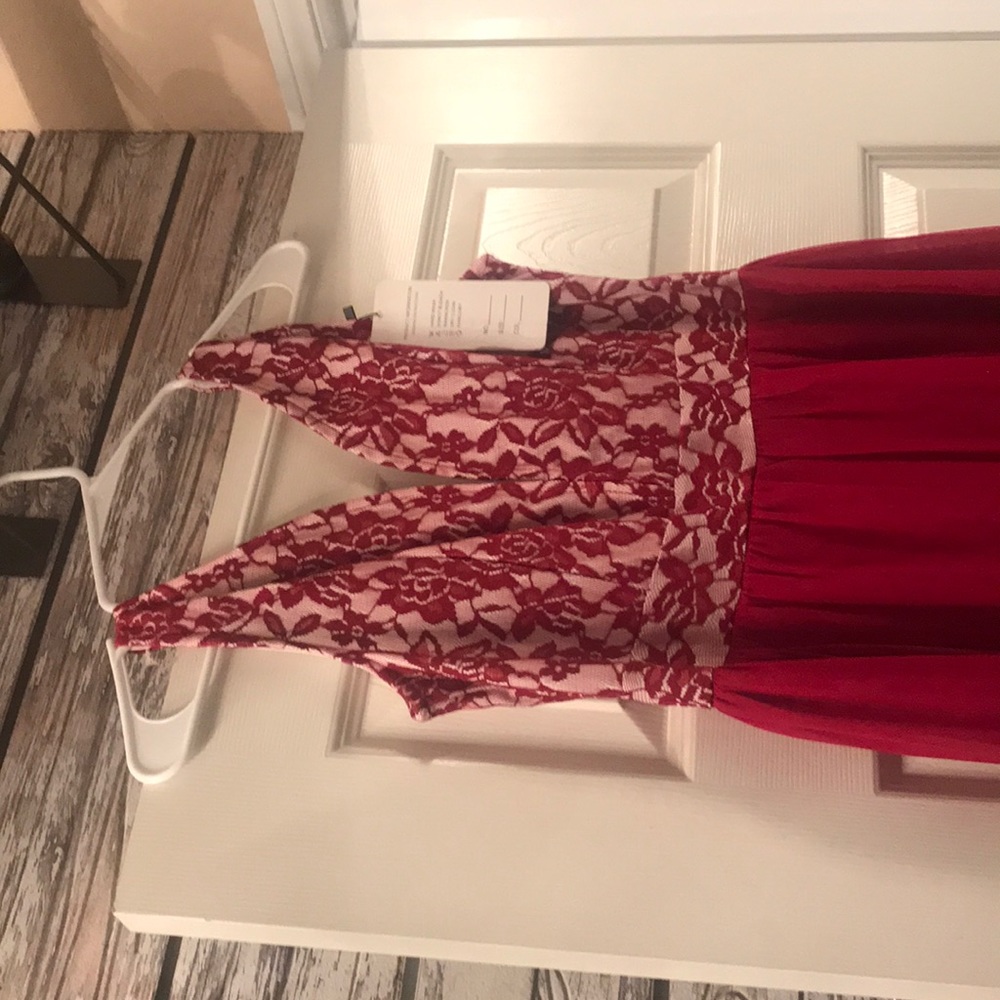 Maxi dress with slit